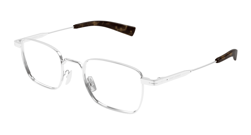 Silver Eyeglasses Saint Laurent 889652516592