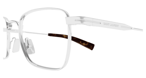 Silver Eyeglasses Saint Laurent 889652516622