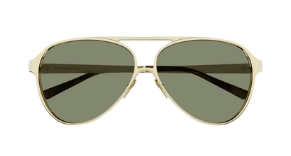 Gold Sunglasses Saint Laurent 889652520810
