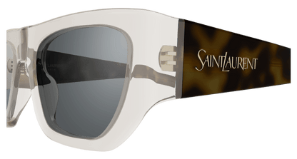 Beige Sunglasses Saint Laurent 889652521015