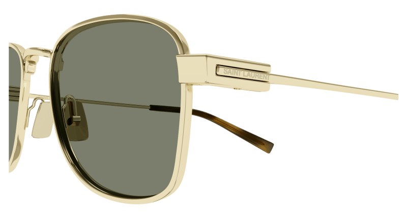 Gold Sunglasses Saint Laurent 889652521046