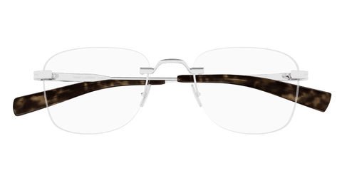 Silver Eyeglasses Saint Laurent 889652521084