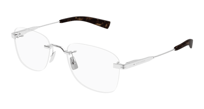 Silver Eyeglasses Saint Laurent 889652521084