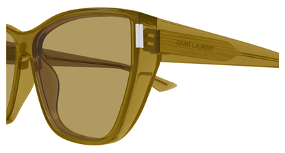 Brown Sunglasses Saint Laurent 889652555218