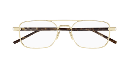 Gold Eyeglasses Saint Laurent 889652555829
