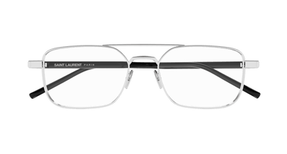 Silver Eyeglasses Saint Laurent 889652555812