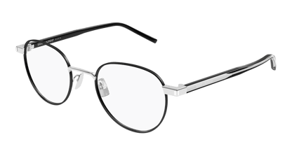 Silver Eyeglasses Saint Laurent 889652555867