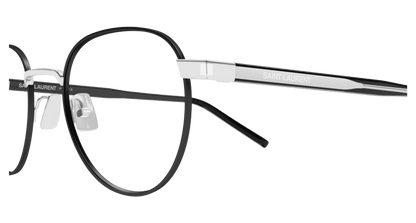 Silver Eyeglasses Saint Laurent 889652555867