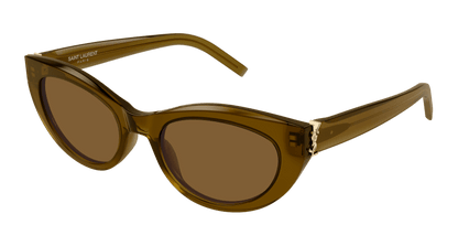 Brown Sunglasses Saint Laurent 889652554808