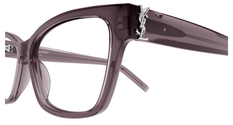 Brown Eyeglasses Saint Laurent 889652421261