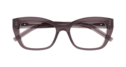 Brown Eyeglasses Saint Laurent 889652421292