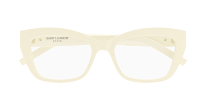 Ivory Eyeglasses Saint Laurent 889652560823