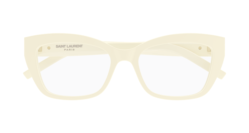 Ivory Eyeglasses Saint Laurent 889652560823