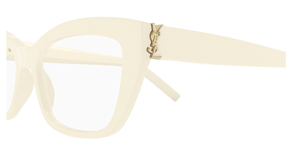 Ivory Eyeglasses Saint Laurent 889652560823