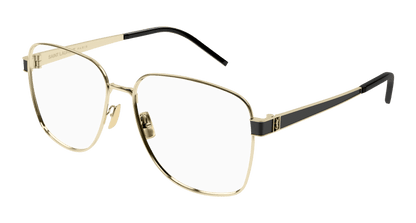 Gold Eyeglasses Saint Laurent 889652491066