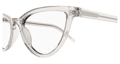Beige Eyeglasses Saint Laurent 889652521398