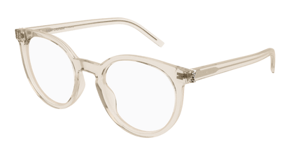 Beige Eyeglasses Saint Laurent 889652556222