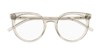 Beige Eyeglasses Saint Laurent 889652556222