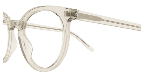 Beige Eyeglasses Saint Laurent 889652556222