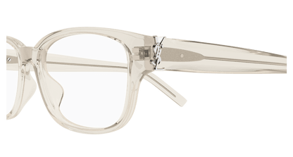 Beige Eyeglasses Saint Laurent 889652555966