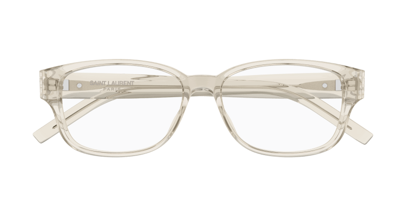 Beige Eyeglasses Saint Laurent 889652555966