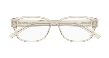 Beige Eyeglasses Saint Laurent 889652555966