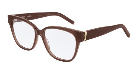 Brown Eyeglasses Saint Laurent 889652263106