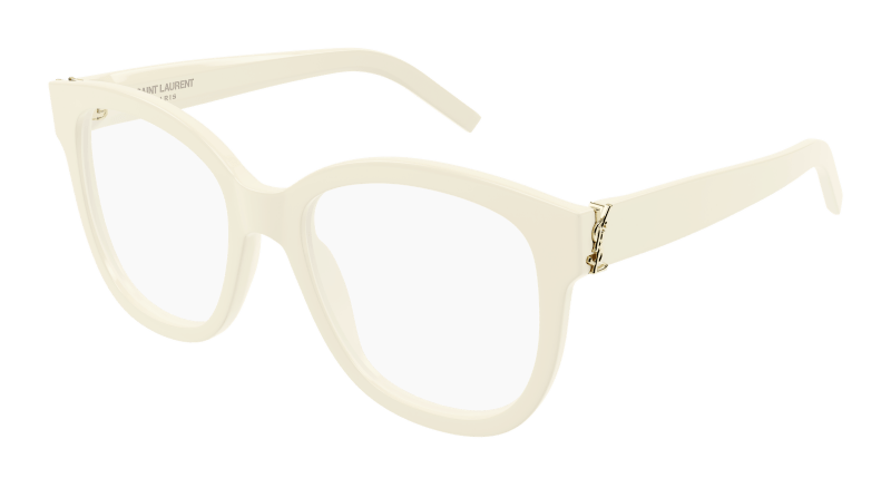 Ivory Eyeglasses Saint Laurent 889652560700