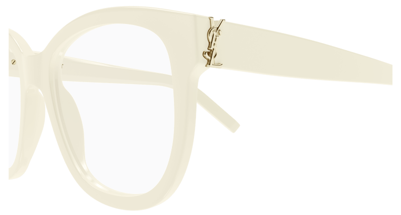 Ivory Eyeglasses Saint Laurent 889652560700
