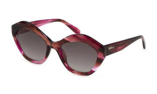 SML169 - SUNGLASSES MULBERRY - Mulberry - SHINY STRIPED RED - 56mm - Ardor Eyewear 190605362556