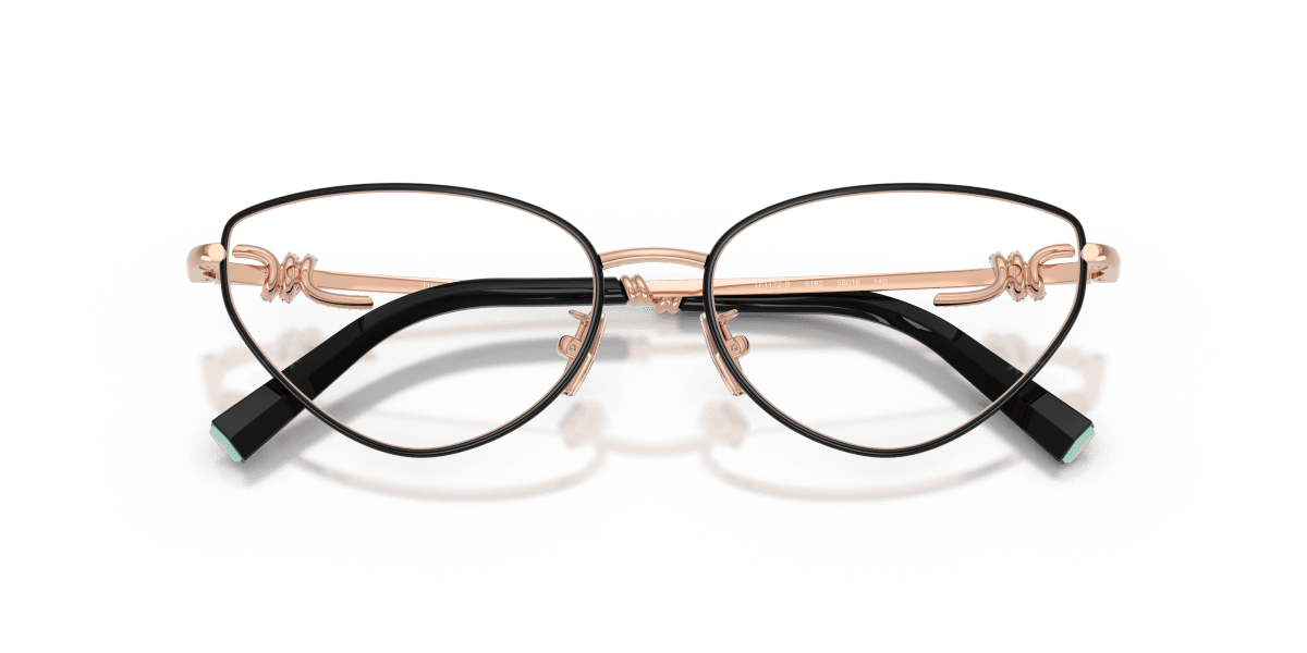 0TF1172B Black On Rose Gold close front view image 5 barcode 8056262540435