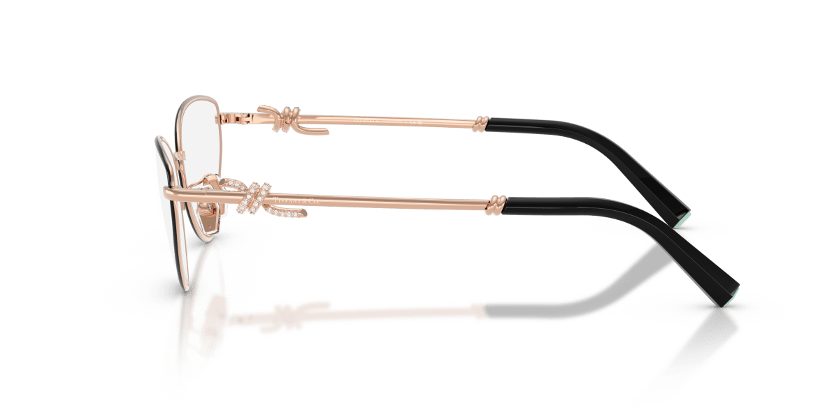 0TF1172B Black On Rose Gold side view image 2 barcode 8056262540435