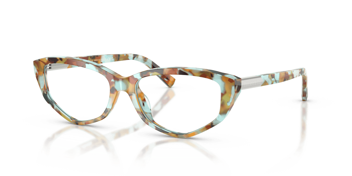 0TF2276 Blonde Tiffany Havana three quarter view image 1 barcode 8056262539880