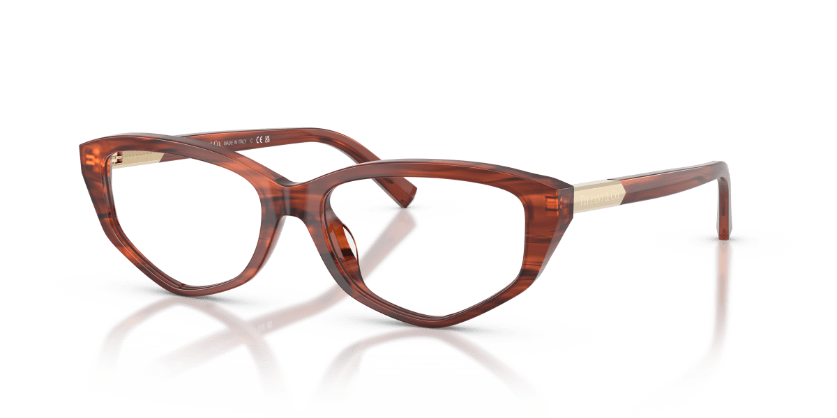 0TF2276 Ruby Striped Havana three quarter view image 1 barcode 8056262539866