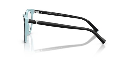 0TF2277 Black On Tiffany Blue side view image 2 barcode 8056262539941