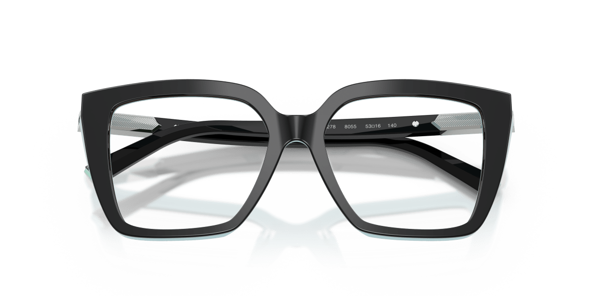 0TF2278 Black On Tiffany Blue close front view image 5 barcode 8056262540008