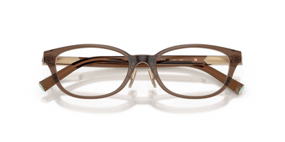0TF2280D Brown Transparent On Pink close front view image 5 barcode 8056262540855
