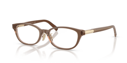 0TF2280D Brown Transparent On Pink three quarter view image 1 barcode 8056262540855
