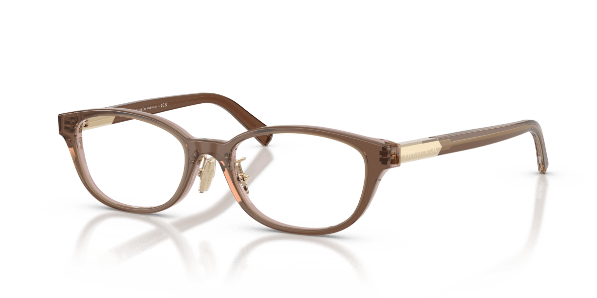 0TF2280D Brown Transparent On Pink three quarter view image 1 barcode 8056262540855