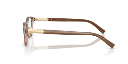 0TF2280D Brown Transparent On Pink side view image 2 barcode 8056262540855