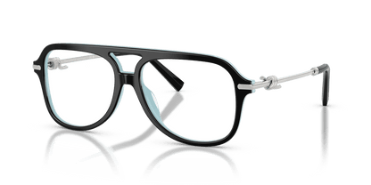 0TF2283 Black On Tiffany Blue three quarter view image 1 barcode 8056262541074
