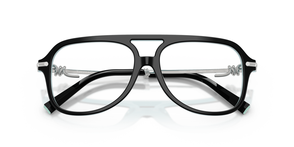 0TF2283 Black On Tiffany Blue close front view image 5 barcode 8056262541081