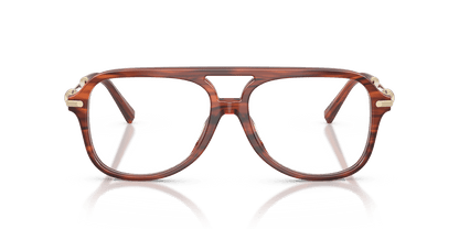 0TF2283 Ruby Striped Havana front view image 4 barcode 8056262541135