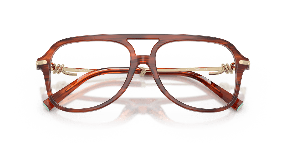 0TF2283 Ruby Striped Havana close front view image 5 barcode 8056262541135
