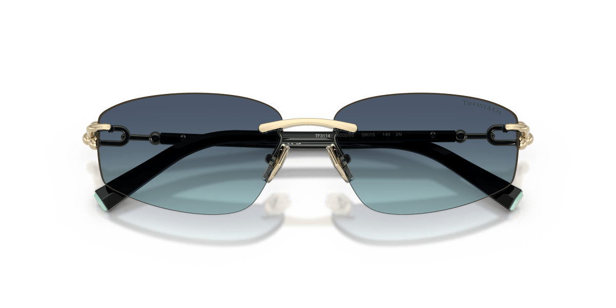 0TF3114 Pale Gold / Azure Gradient Blue (62029S) close front view image 5 barcode 8056262541555