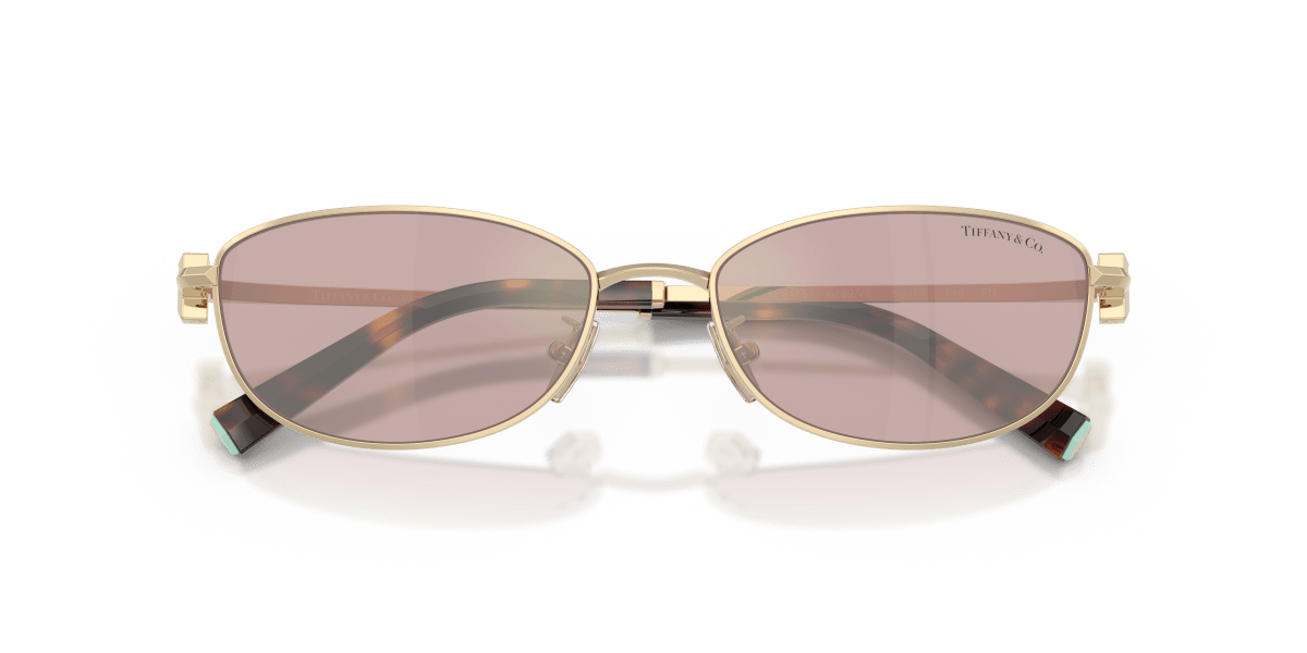 0TF3115 Pale Gold / Light Violet Mirror Internal (6189VS) close front view image 5 barcode 8056262541623