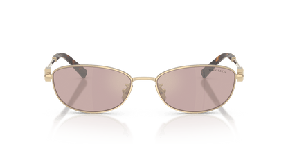 0TF3115 Pale Gold / Light Violet Mirror Internal (6189VS) front view image 4 barcode 8056262541623