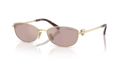 0TF3115 Pale Gold / Light Violet Mirror Internal (6189VS) three quarter view image 1 barcode 8056262541623