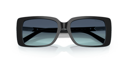 0TF4249 Black On Tiffany Blue close front view image 5 barcode 8056262543474