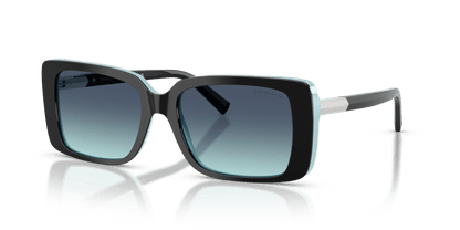 0TF4249 Black On Tiffany Blue three quarter view image 1 barcode 8056262543474